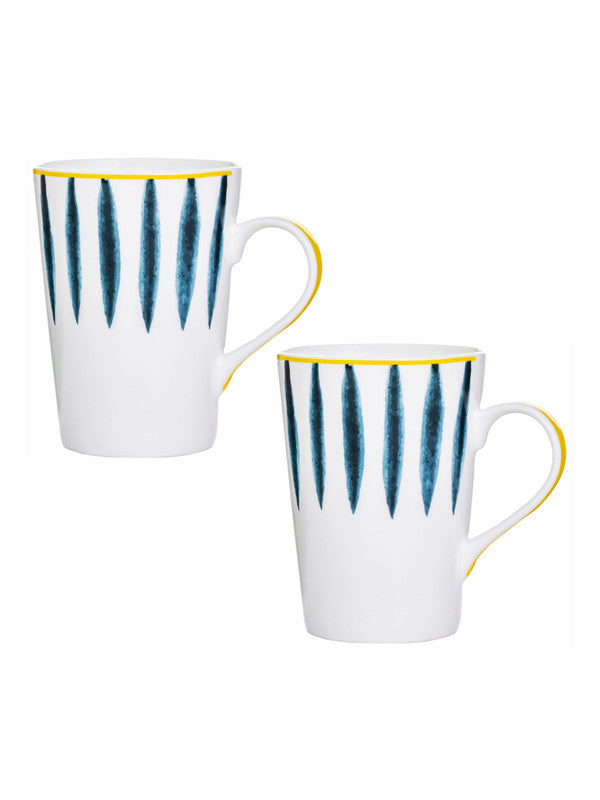Bone China Tea/Coffee Large Mug Set of 2pcs