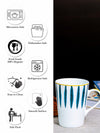 Bone China Tea/Coffee Large Mug Set of 2pcs