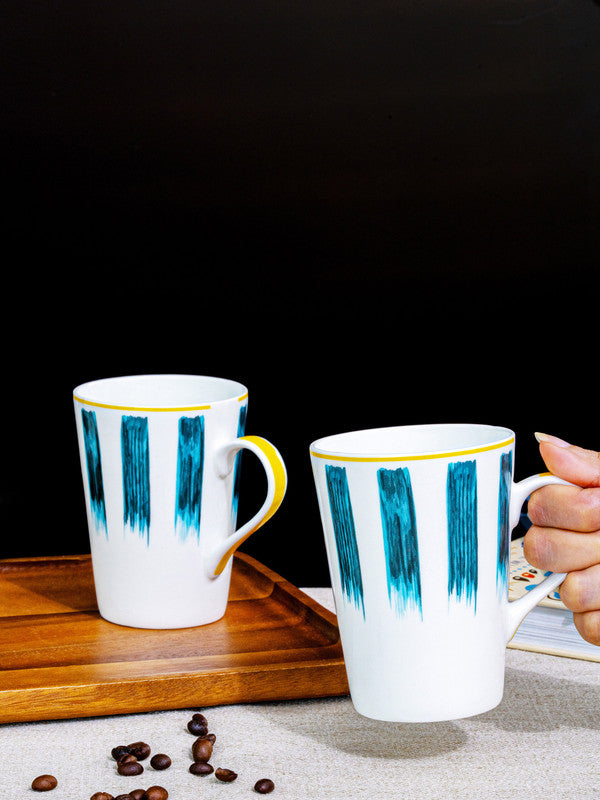 Bone China Tea/Coffee Large Mug Set of 2pcs