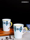 Bone China Tea/Coffee Large Mug Set of 2pcs