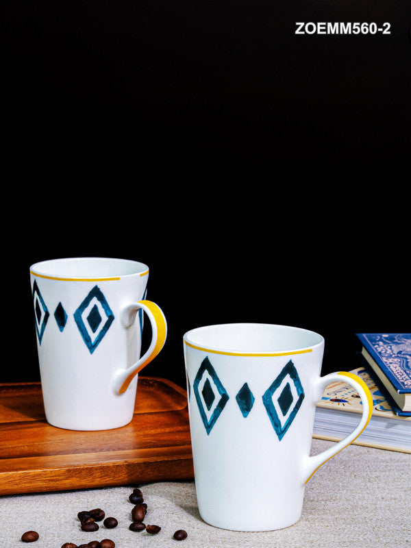 Bone China Tea/Coffee Large Mug Set of 2pcs