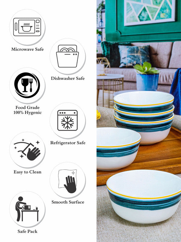 Bone China Soup Bowl Set of 6pcs