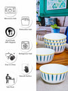 Bone China Soup Bowl Set of 6pcs
