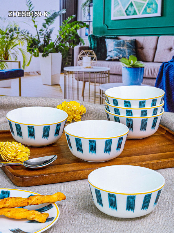 Bone China Soup Bowl Set of 6pcs