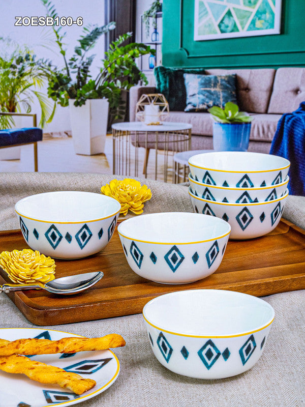 Bone China Soup Bowl Set of 6pcs