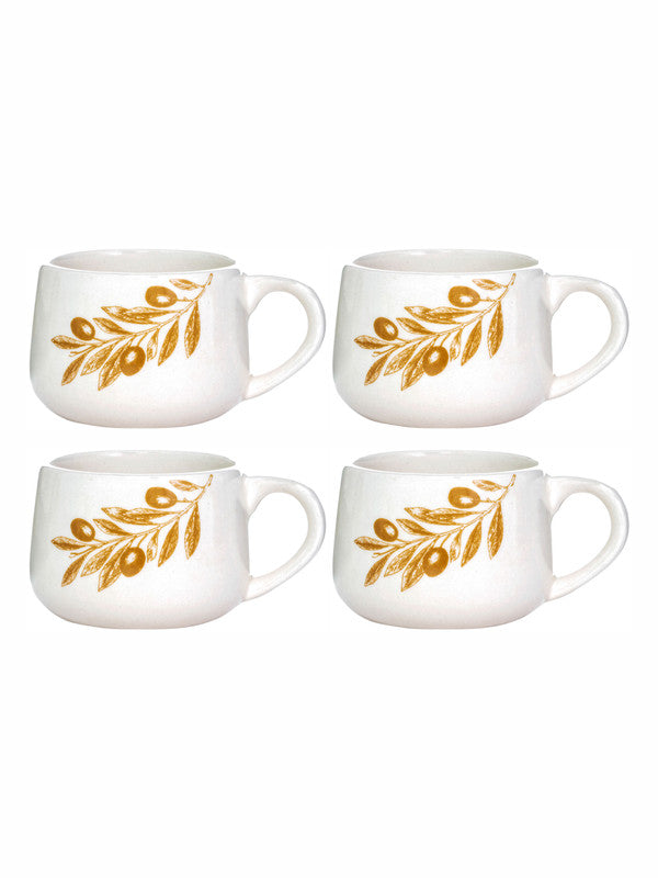 Ceremics Tea/Coffee Large Mug Set of 4pcs