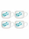 Ceremics Tea/Coffee Large Mug Set of 4pcs