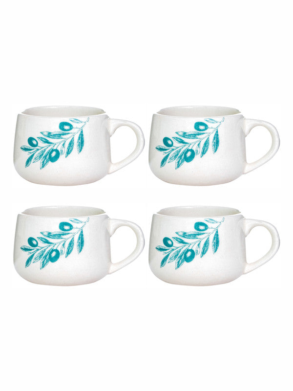 Ceremics Tea/Coffee Large Mug Set of 4pcs