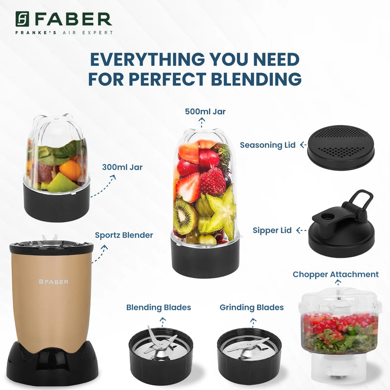 FRANKE SPORTZ BLENDER FSB 3 IN 1 COPPER