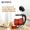 FRANKE ELECTRIC GLASS WATER KETTLE FK 1.8L GL BK
