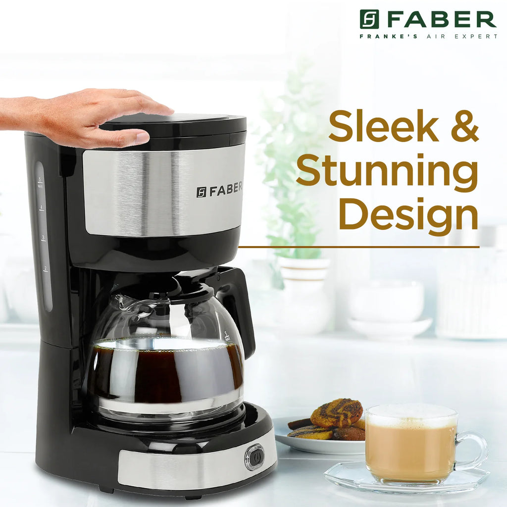 FRANKE DRIP COFFEE MACHINE FCM 0.6L SS BK