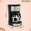 FRANKE DRIP COFFEE MACHINE FCM 0.6L SS BK