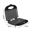 FRANKE ELECTRIC SANDWICH TOASTER GRILL FSTG 750 BK