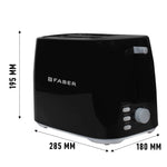 FRANKE ELECTRIC POP UP TOASTER FT 900W BK