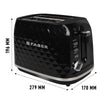 FRANKE ELECTRIC POP UP TOASTER FT 950W DLX BK