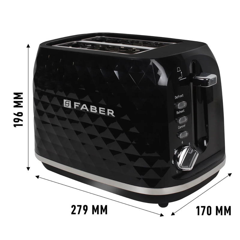 FRANKE ELECTRIC POP UP TOASTER FT 950W DLX BK