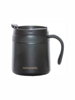 Goodhomes Hot & Cold Vacuum Ss Black Coffee Mug
