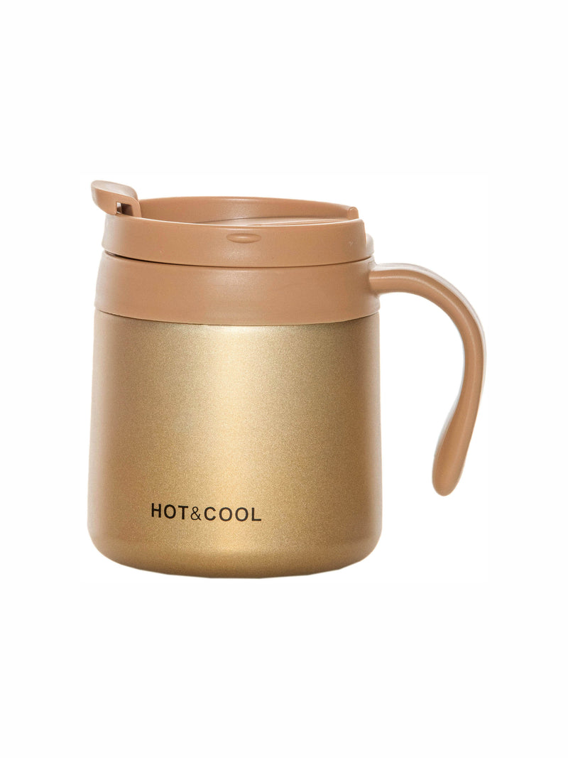 Goodhomes Hot & Cold Vacuum Ss Gold Coffee Mug