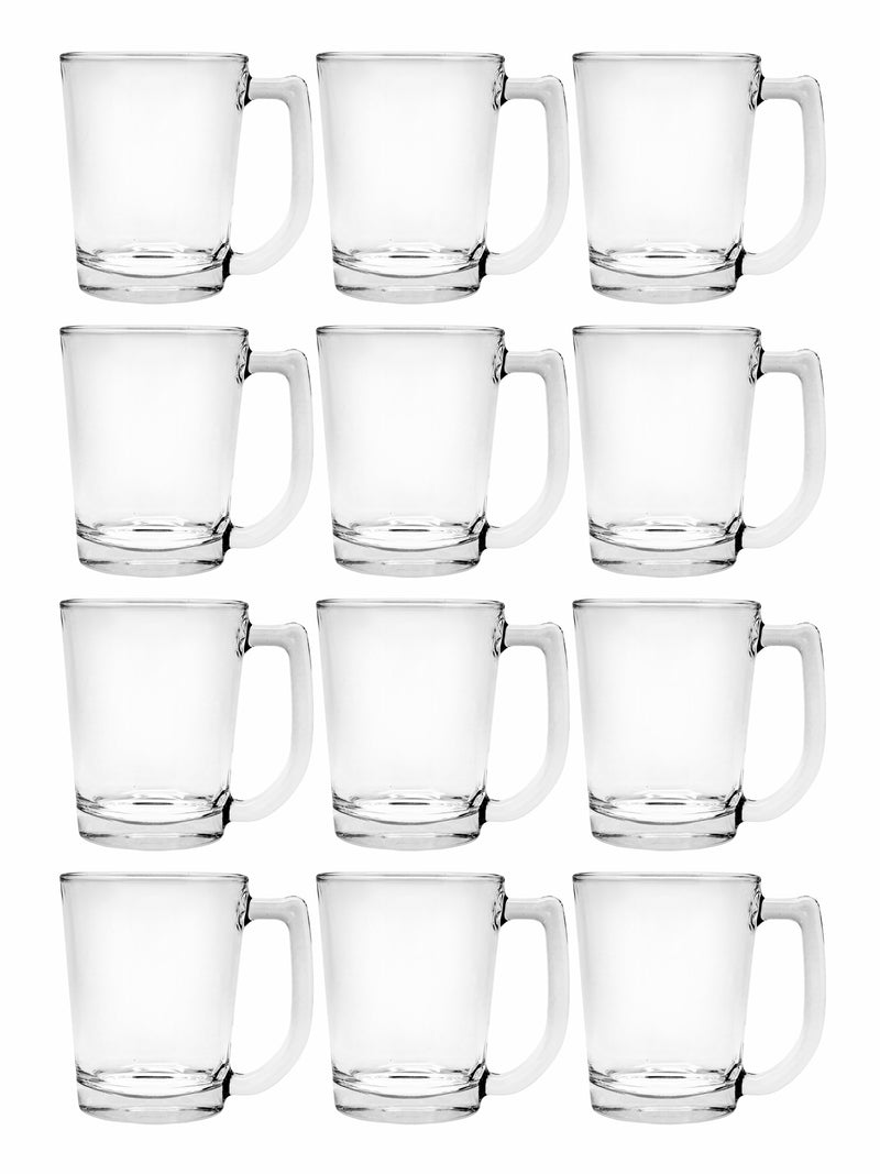 LUCKY GLASS Mugs (Set of 12pcs)