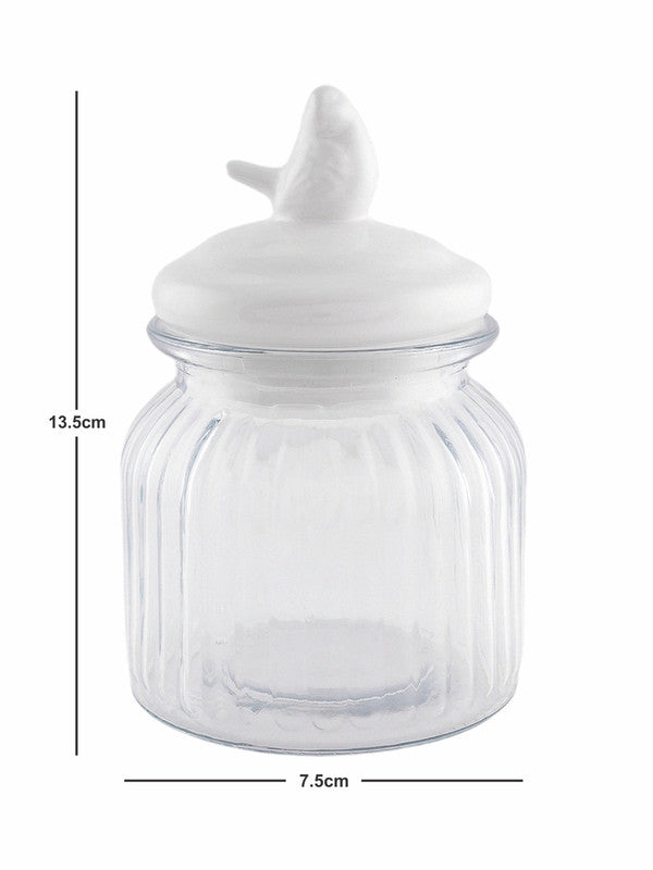 Glass Storage Jar (Set of 3pcs)