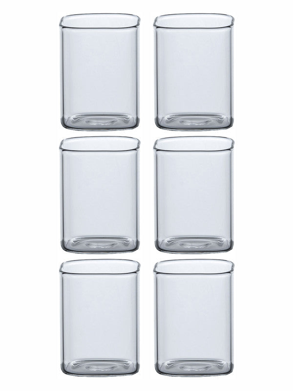 Goodhomes Borosilicate Glass Tumbler (Set of 6pcs)