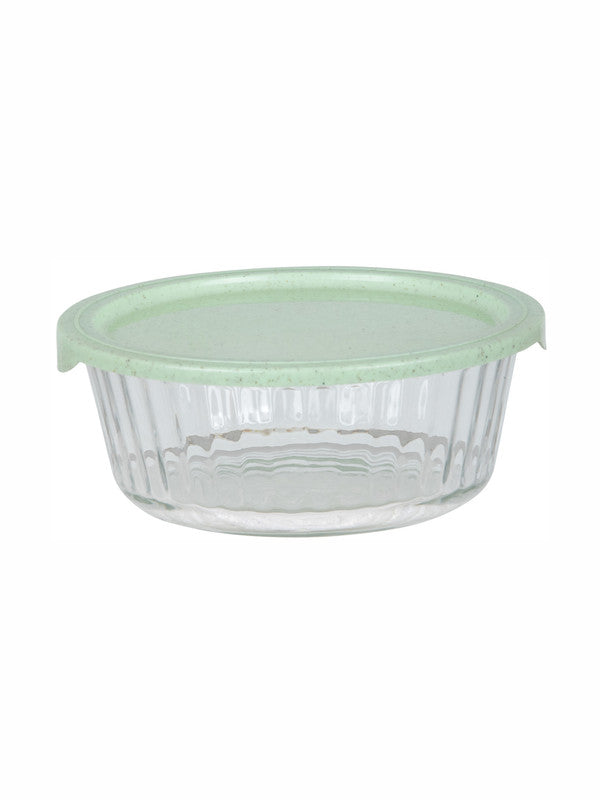 Goodhomes Glass Storage Container with Lid (Set of 2pcs)