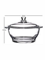 Goodhomes Glass Serving Casserole with Lid