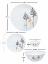 Cello Opalware Imperial Dinner Set (set of 19pcs)