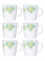 Opalware Tea/Coffee Mug Set of 6pcs