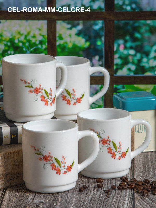 Cello Opalware Roma Coffee Mug (Set of 4pcs) – GOOD HOMES