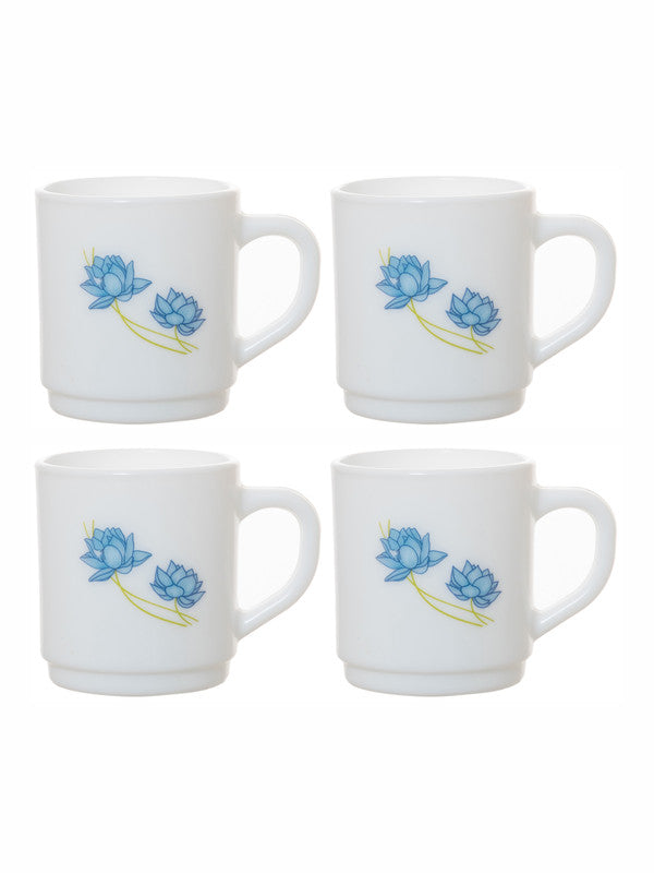 Cello Opalware Roma Coffee Mug (Set of 4pcs)