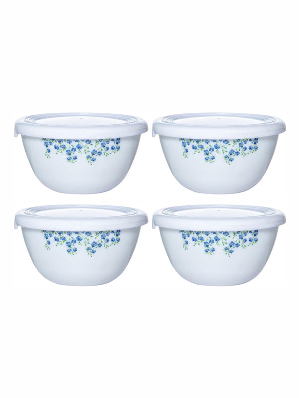 Cello Opalware Royale Mixing Bowl Small with Premium Lid (set of 4pcs)