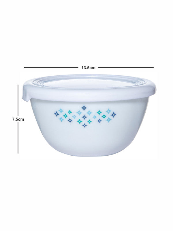 Cello Opalware Royale Mixing Bowl Small with Premium Lid (set of 4pcs)