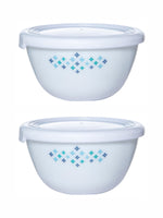 Cello Opalware Royale Mixing Bowl Small with Premium Lid (set of 2pcs)