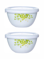 Cello Opalware Royale Mixing Bowl Small with Premium Lid (set of 2pcs)