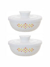 Cello Opalware Royale Mixing Bowl with Lid (Set of 2pcs)