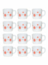 Cello Opalware Coffee Mug Small (Set of 12 pcs)