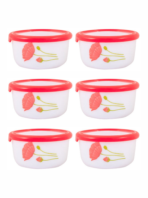 Cello Opalware Storage Container with Color Lid (set of 6pcs)