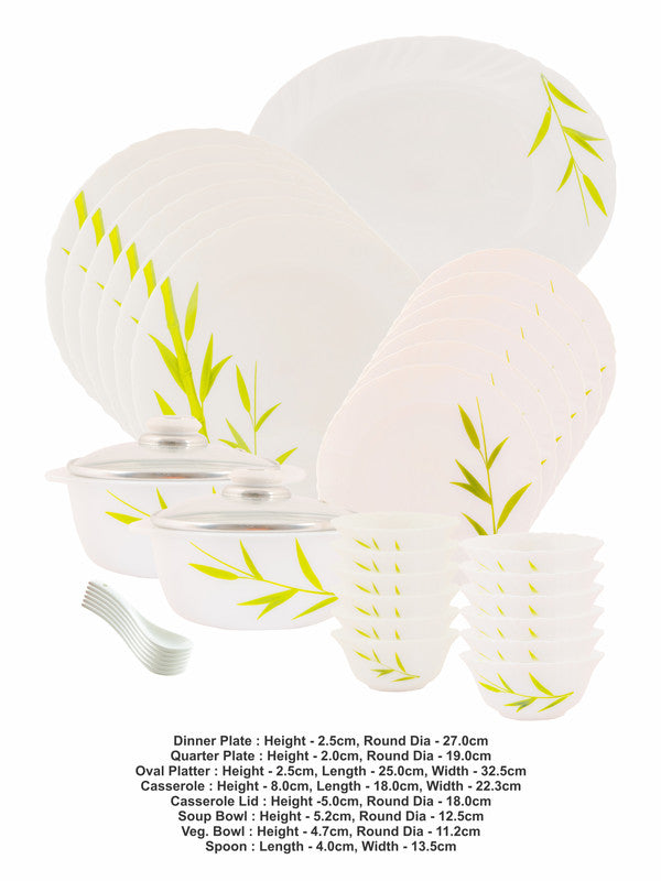 Cello Opalware Dinner Set (set of 35pcs)