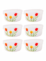 Cello Opalware storage container with Lid (set of 12pcs)