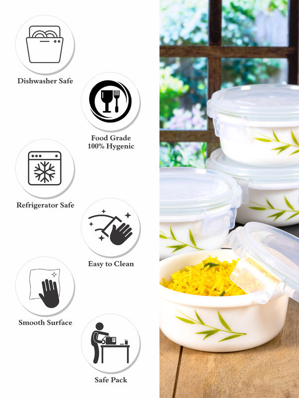 Cello Opalware Storage Container with Lid (set of 4pcs) – GOOD HOMES