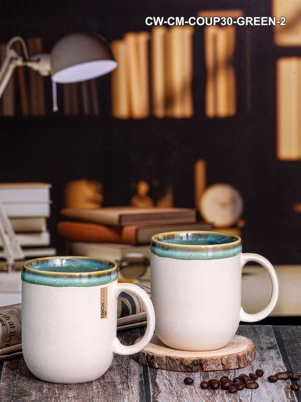 Ceramics Tea/Coffee Large Mug Set of 2pcs