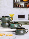 Ceramics Soup Cup set of 4pcs