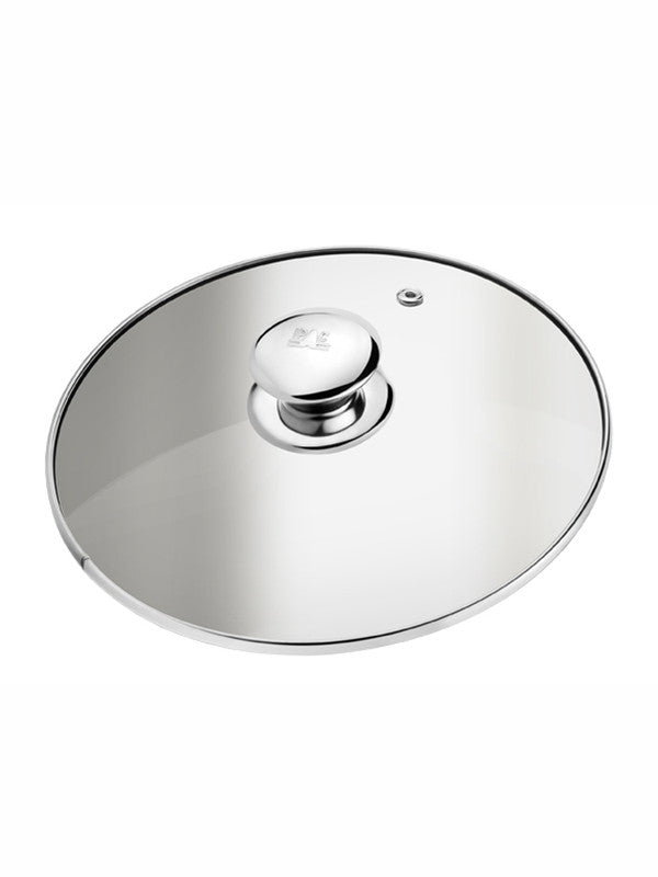 Stainless Steel Elegance Sauce Pan with Handle & Glass Lid (Set of 2pcs)