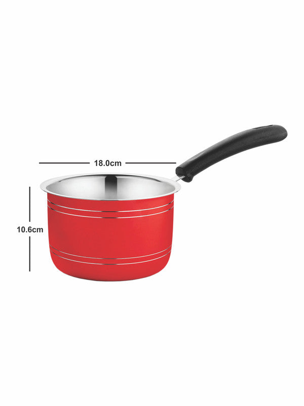 Stainless Steel Paradise Sauce Pan with Handle  CWSS18SP03
