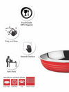 Stainless Steel Paradise Fry Pan with Handle  CWSS20FP03