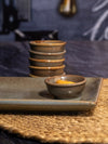 Goodhomes Stoneware Chatni Bowl (Set of 6pcs)