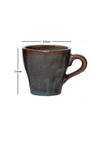 Goodhomes Stoneware Tea & Coffee Mug (Set of 6pcs)