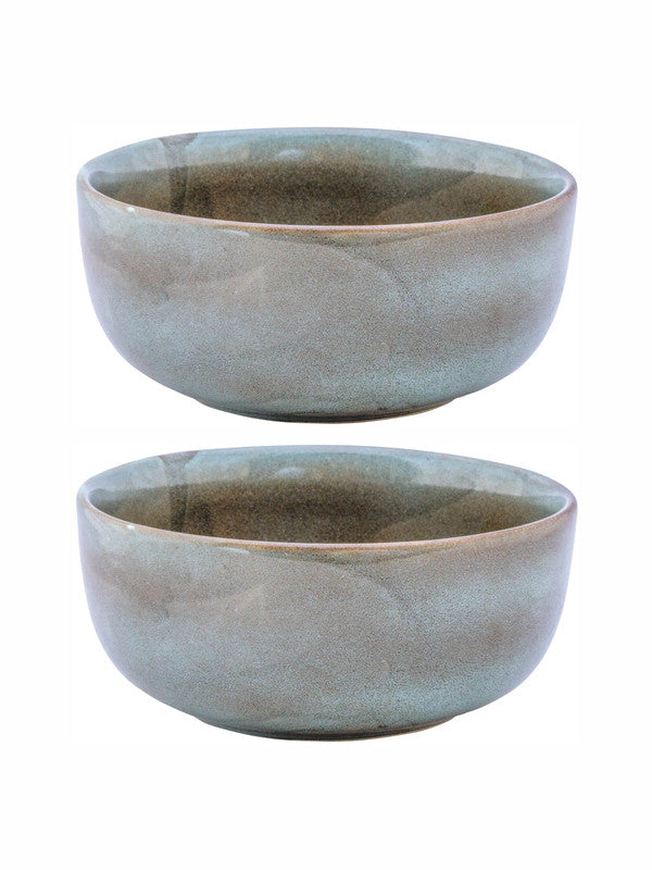 Goodhomes Stoneware Serving Bowl (Set of 2pcs)