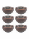 designer Stoneware Veg. Bowl (Set of 6pcs)